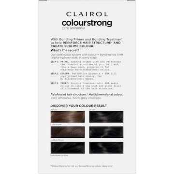 Clairol Colour Strong Hair Dye Black 1.0 each