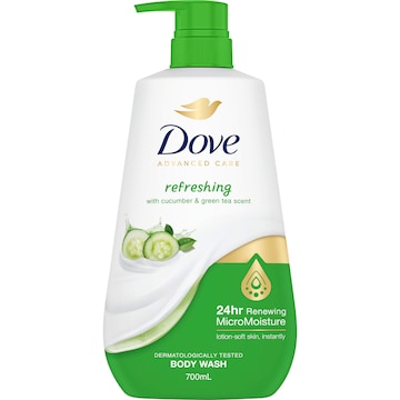 Dove Advanced Body Wash Refreshing 700mL