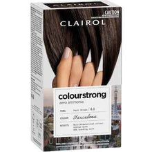 Clairol Colour Strong Hair Dye Dark Brown 4.0 each