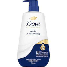 Dove Advanced Body Wash Triple Moisturising 700mL