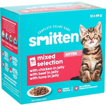 Smitten Kitten Mixed Selection Wet Cat Food Pouches 85g x 12 pack