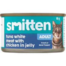 Smitten Adult Cat Food Tuna White Meat With Chicken In Jelly 85g