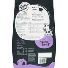 Billie's Bowl Adult Dry Dog Food Beef 8kg