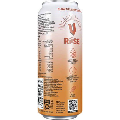 V Energy Riise Sparkling Drink Mandarin 330mL