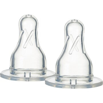 Tommee Tippee Classic Start Teats Medium Flow 3M+ 2 pack