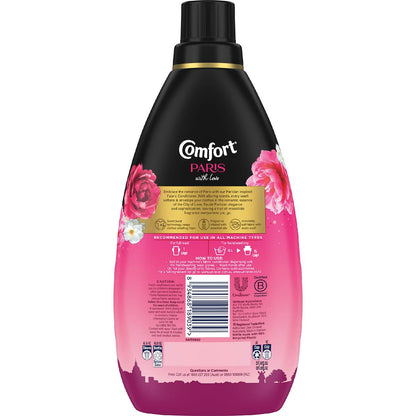 Comfort Paris Fabric Softener Rose Freesia & White Musk 800mL