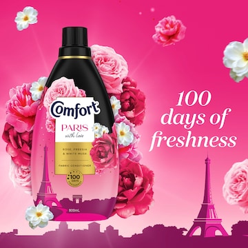 Comfort Laundry Fabric Conditioner Liquid Paris 800mL