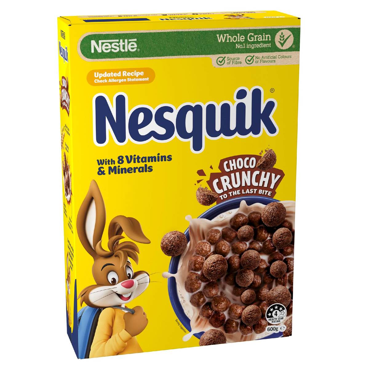 Nesquik Choco Crunchy Breakfast Cereal 600g