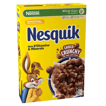 Nesquik Choco Crunchy Breakfast Cereal 600g