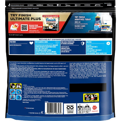 Finish Ultimate Dishwasher Tablets Lemon 70 pack