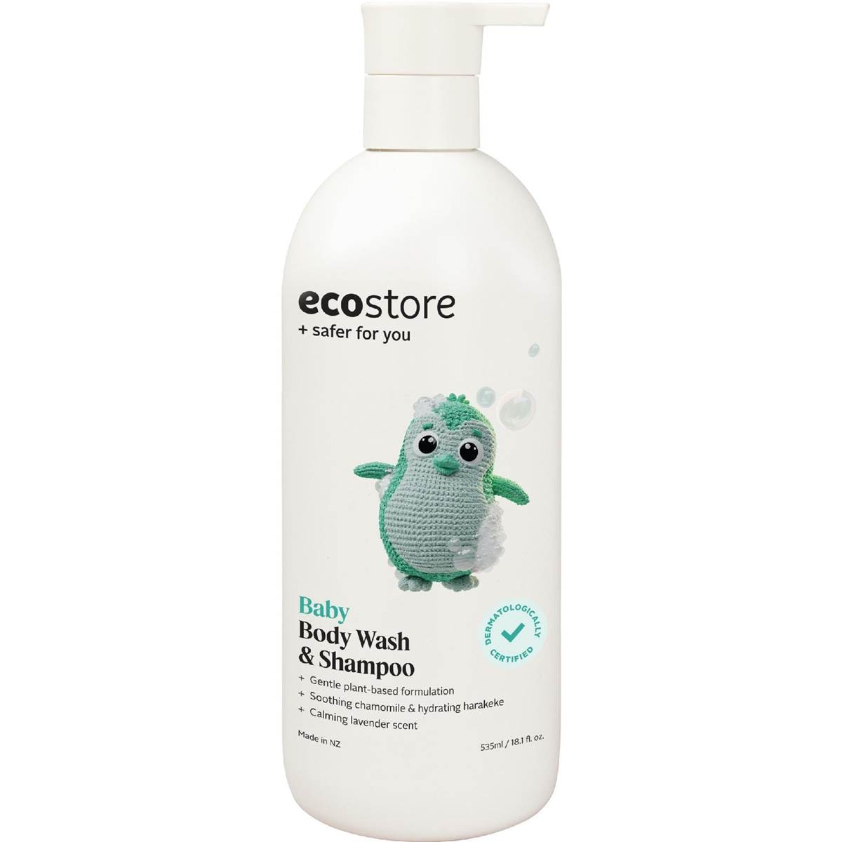 Ecostore Baby Body Wash & Shampoo 535mL