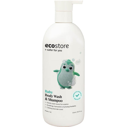 Ecostore Baby Body Wash & Shampoo 535mL
