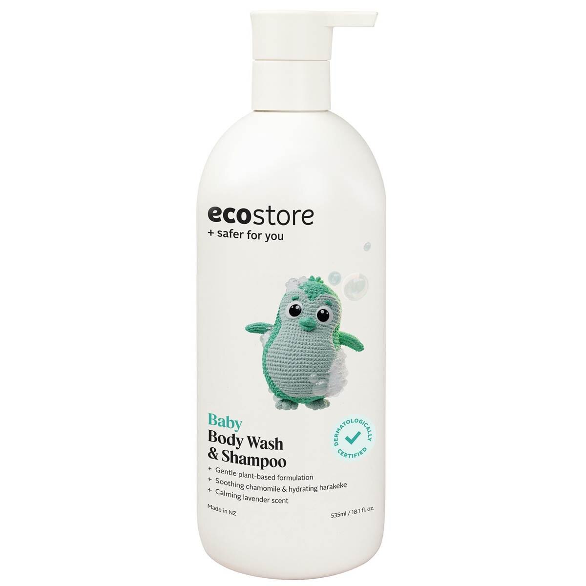 Ecostore Baby Body Wash & Shampoo 535mL