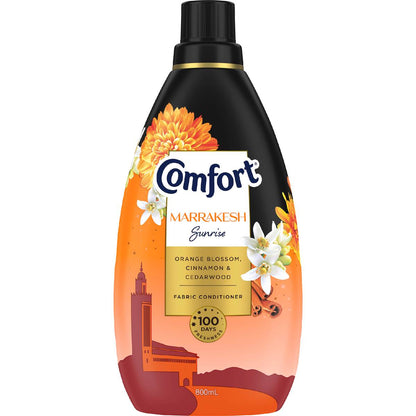 Comfort Marrakesh Fabric Softener Orange Cinnamon & Cedarwood 800mL