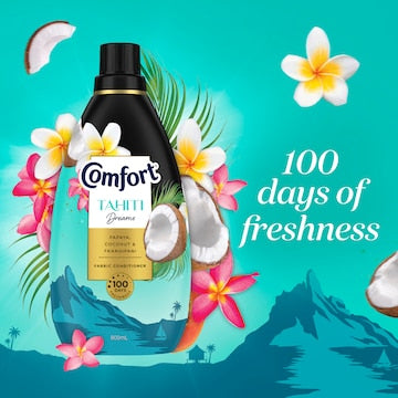 Comfort Laundry Fabric Conditioner Liquid Tahiti 800mL