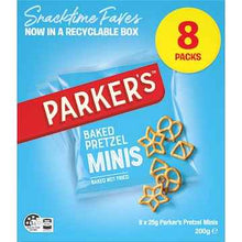 Parker's Pretzels Kids' Lunchbox Snacks Multipack Salted 8 pack