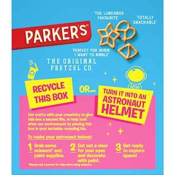 Parker's Pretzels Kids' Lunchbox Snacks Multipack Salted 8 pack