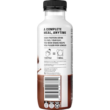 The Man Shake Meal Replacement Chocolate 450mL