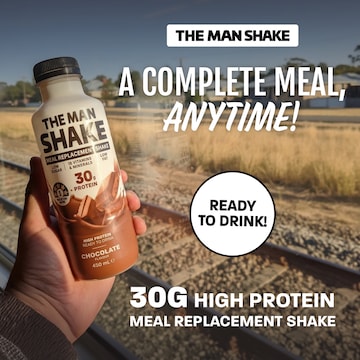 The Man Shake Meal Replacement Chocolate 450mL