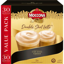 Moccona Coffee Sachets Double Shot Latte 30 pack