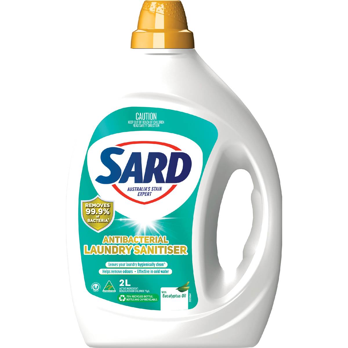 Sard Antibacterial Laundry Sanitiser Eucalyptus Oil 2L