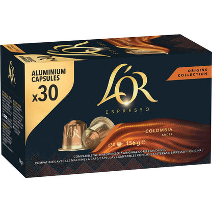L'Or Espresso Colombia Intensity 8 Coffee Pods 30 pack