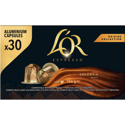 L'Or Espresso Colombia Intensity 8 Coffee Pods 30 pack