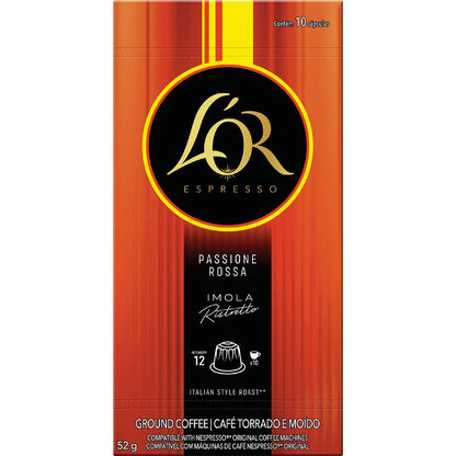 L'OR Espresso Imola Ristretto Intensity 12 Coffee Pods 10 pack