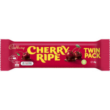 Cadbury Cherry Ripe Twin Pack Dark Chocolate Bar 68g