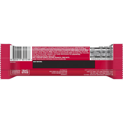 Cadbury Cherry Ripe Twin Pack Dark Chocolate Bar 68g