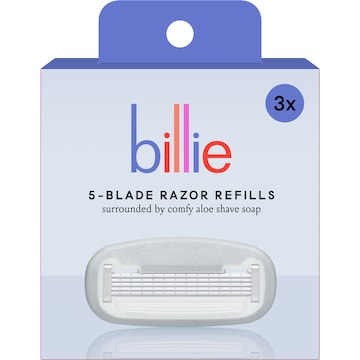 Billie 5-Blade Razor Refills 3 pack