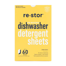 Restor Dishwasher Detergent Sheets Lemon Burst 60 pack