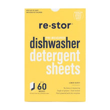 Restor Dishwasher Detergent Sheets Lemon Burst 60 pack
