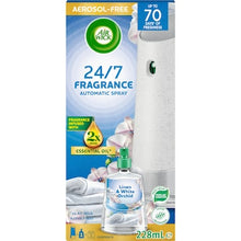 Air Wick Essential Oil Auto Freshener Linen & White Orchid 228mL