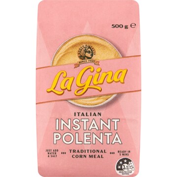 La Gina Instant Polenta Corn Meal 500g