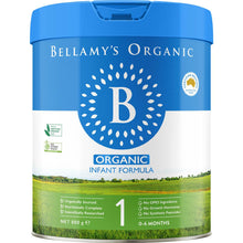 Bellamy's Organic Infant Formula Stage 1 (0-6m) 800g
