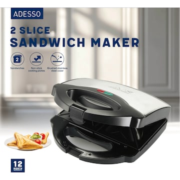 Adesso Stainless Steel Sandwich Maker each