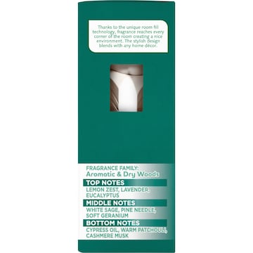 Air Wick Essential Oil Eucalyptus & Cedarwood Plug In Diffuser 19mL