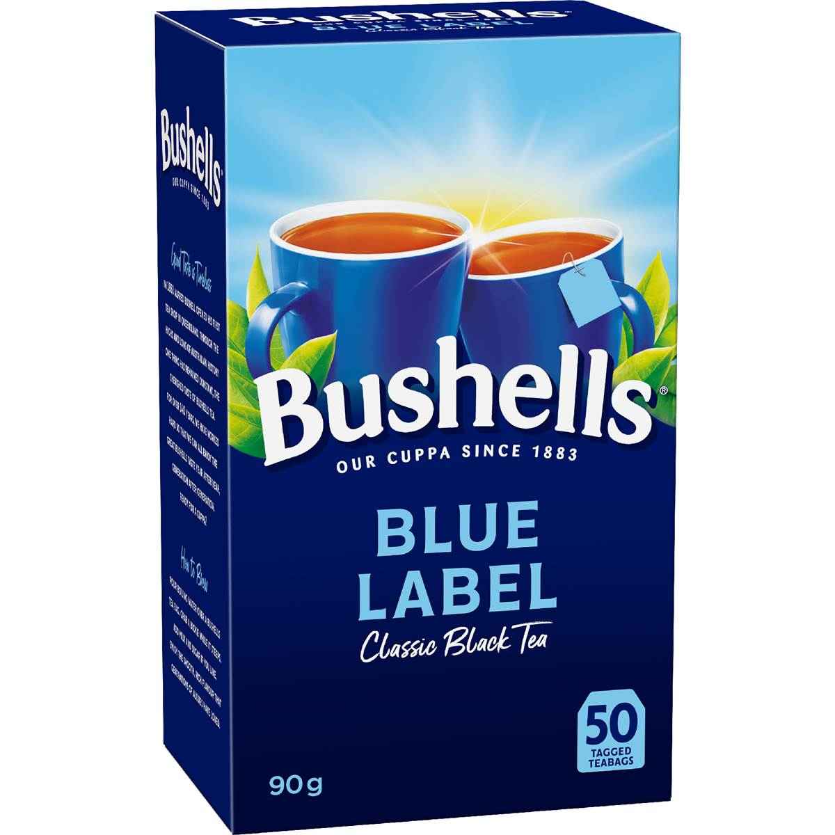 Bushells Blue Label Classic Black Tea Bags 50 pack