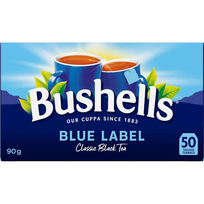 Bushells Blue Label Classic Black Tea Bags 50 pack