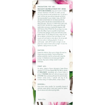 Botanica Plug In Diffuser Vanilla & Himalayan Magnolia 22mL
