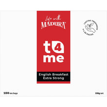 T4Me English Breakfast Extra Strong Tea Bags 100 pack