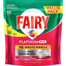Fairy Platinum Plus Dishwasher Tablets Lemon Scent 88 pack