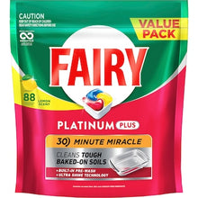 Fairy Platinum Plus Dishwasher Tablets Lemon Scent 88 pack