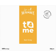 T4Me Earl Grey Tea Bags 100 pack