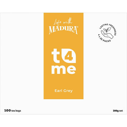 T4Me Earl Grey Tea Bags 100 pack