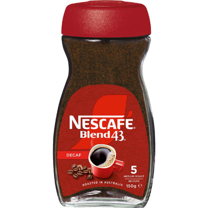 Nescafe Decaf Blend 43 Instant Coffee 150g