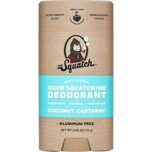 Dr Squatch Odor Squatching Roll On Deodorant Coconut Castaway 75g
