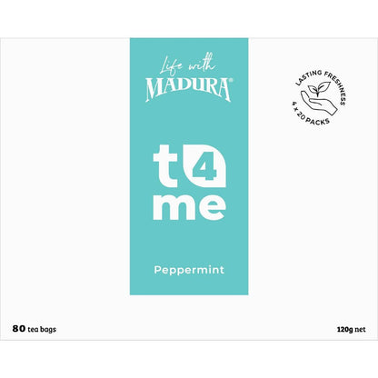 T4Me Peppermint Tea Bags 80 pack