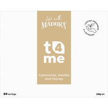 T4Me Camomile Vanilla & Honey Tea Bags 80 pack